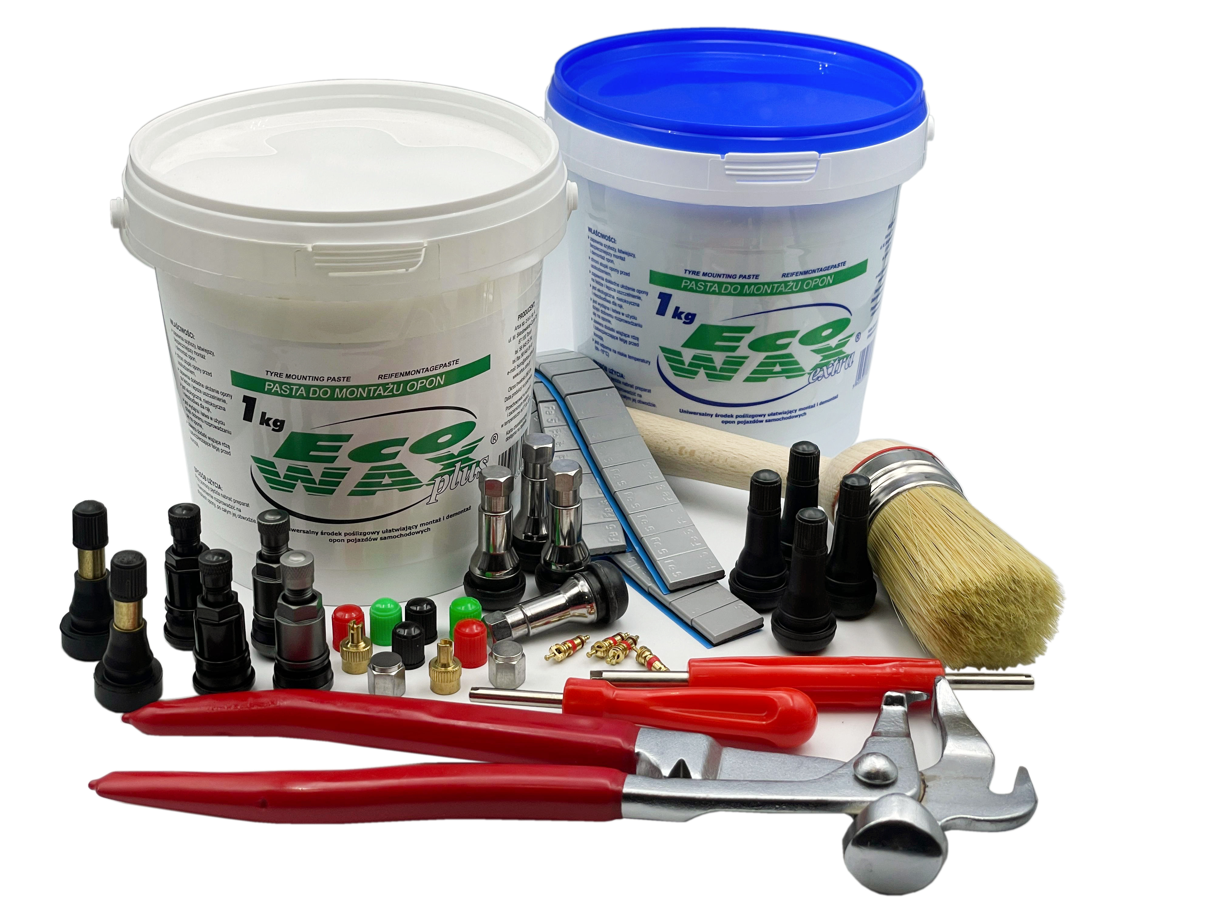 Profesjonalne narzedzia dla wulkanizatorów i naprawy dętek i opon 