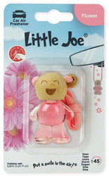 Odświeżacz samochodowy Little Joe Buteleczka kwiatowy - Różowy
