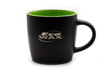 EcoWax Logo Mug Black-Green