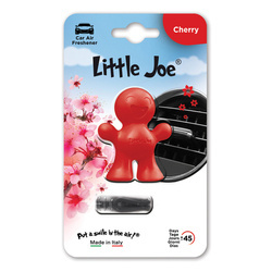 Little Joe 3D Cherry Car Air Freshener - Red - O-3D0404