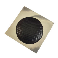 Łatka dętkowa rowerowa na folii aluminiowej 21 mm (op. 100szt.) - 1-11-022M