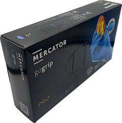 Rękawiczki nitrylowe Mercator Go Grip L (pud. 50sztuk) Niebieskie - 9-55/MERCATOR/NIEBIESKIE/L