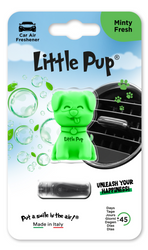 Odświeżacz samochodowy Little Pup 3D Miętowy - Zielony - O-3D2754-LP