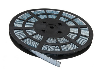 Metal weights on roll. 1000x5g, zink pleated - 7-00/KL/ocynk/rolka/1000x5