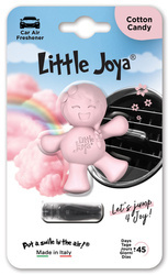 Odświeżacz samochodowy Little Joya 3D wata cukrowa - różowy - O-3D3311-JOYA