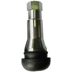 TR-413 Tubeless Valve, Chrome Sleeve & Cap