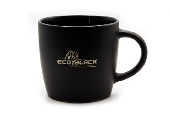 Kubek logo EcoBlack czarny - MR-KUB-EB-CZAR