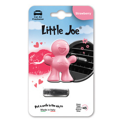 Little Joe OK 3D Strawberry Car Air Freshener - pink