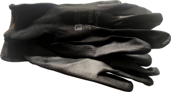 Nitryl gloves Mercator Tech L 1 pair black - 9-55/TECH/CZARNE/L