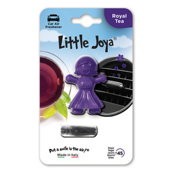 Odświeżacz samochodowy Little Joya 3D Royal Tea - Fioletowy - O-3D2121-JOYA