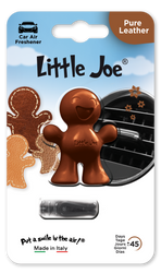 Little Joe OK 3D Leather Car Air Freshener - Brown