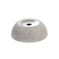 2.5" Cup Silver Carbide Buffing Wheel  36 grit - 5-14-367