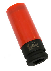 Nasadka udarowa SMART 21 mm 1/2" czerwona - 9-36/20/15/21ALU